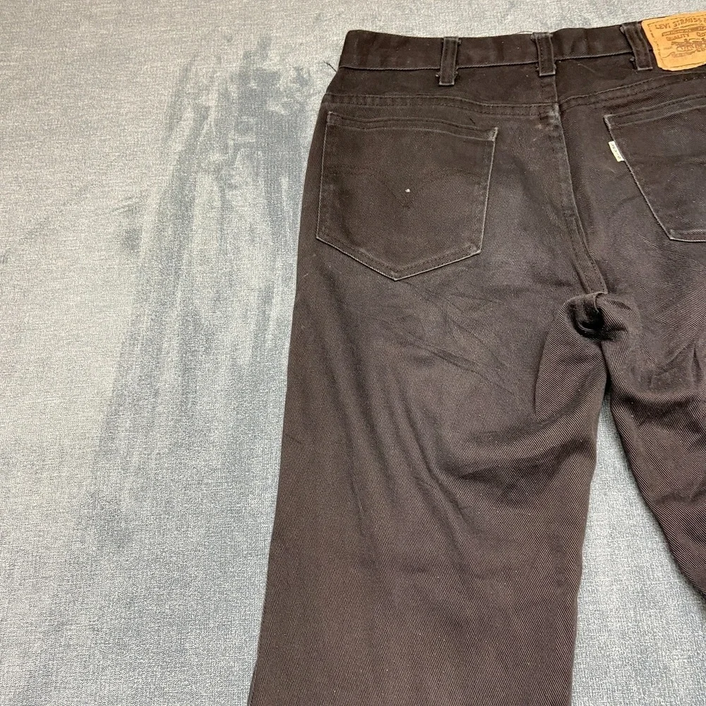 Vintage Levi's 530 Jeans Mens 30 33x36 Black Straight Leg Casual Streetwear